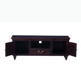 Calgary Solid Wood Tv Cabinet - Tv Cabinet - Furniselan-Rosewood-Fine-Finish 