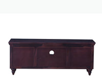 Calgary Solid Wood Tv Cabinet - Tv Cabinet - Furniselan-Rosewood-Fine-Finish 