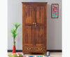 Calgary Solid Wood Two Doors Wardrobe - Wardrobes & Cabinets - FurniselanFurniselan