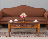 Calgary Solid Wood Two Drawer Coffee Table