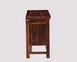 Cape Town Solid Wood Writing Study Table, Study Laptop Desk with Two Drawers & One Door - Study Table - Furniselan