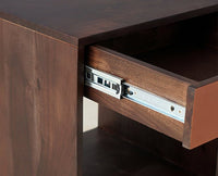 Chittagong One Drawer Bedside Table - Bedside Table - Furniselan - Grey-Finish
