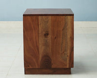 Chittagong One Drawer Bedside Table - Bedside Table - Furniselan - Teak-Finish