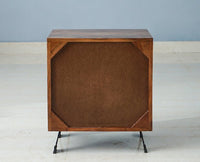 Coimbatore TwoDrawer Bedside Table - Bedside Table - Furniselan-Teak-Finish