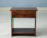 Cologne One Drawer Bedside Table - Bedside Table - Furniselan - Teak-Finish