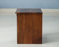 Cologne One Drawer Bedside Table - Bedside Table - Furniselan - Teak-Finish