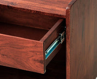 Conakry One Drawer Bedside Table - Bedside Table - Furniselan - Maple-Finish