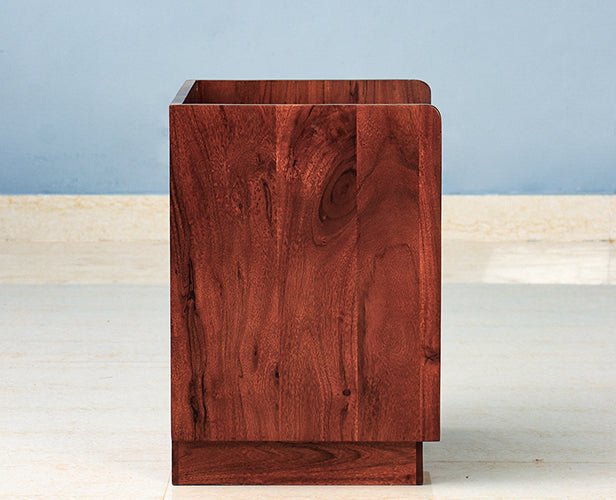 Conakry One Drawer Bedside Table - Bedside Table - Furniselan - Maple-Finish