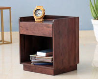 Conakry One Drawer Bedside Table - Bedside Table - Furniselan - Grey-Finish
