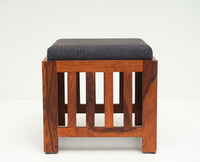 Cuttack Coffee Table with 4 Stools - Coffee Table - Furniselan - Maple-Finish