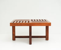 Cuttack Coffee Table with 4 Stools - Coffee Table - Furniselan - Maple-Finish