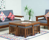 Cuttack  Coffee Table with 4 Stools