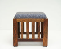 Cuttack Coffee Table with 4 Stools - Coffee Table - Furniselan - Teak-Finish