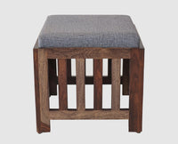 Cuttack Coffee Table with 4 Stools - Coffee Table - Furniselan - Grey-Finish