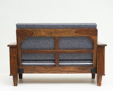 Cuttack Sheesham Wood 5 Seater Sofa With Coffee Table-3+2+Table - Furniselan - Teak-Finish