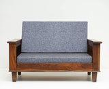 Cuttack Sheesham Wood 5 Seater Sofa With Coffee Table-3+2+Table - Furniselan - Teak-Finish