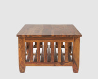 Cuttack Solid Wood Coffee Table - Coffee Tables - Furniselan - Teak-Finish