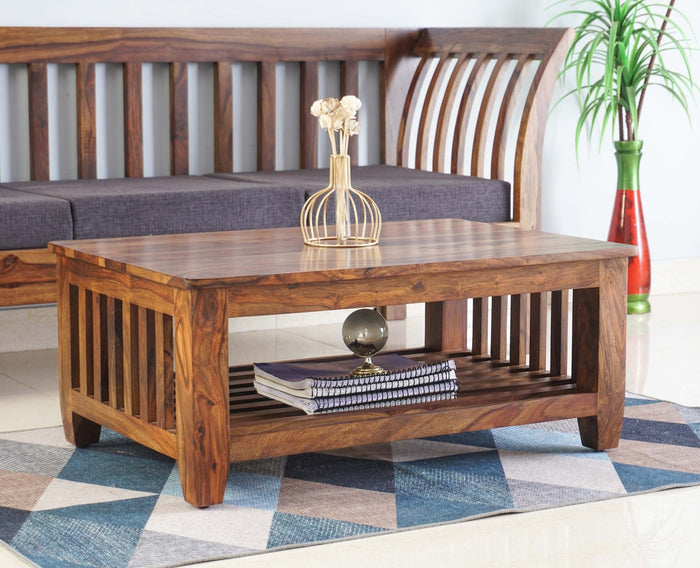Cuttack Solid Wood Coffee Table - Coffee Tables - Furniselan