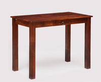 Dehradun Solid Wood Study Table with One Drawer - Study Table - Furniselan - Maple-Finish