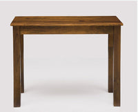 Dehradun Solid Wood Study Table with One Drawer - Study Table - Furniselan - Teak-Finish