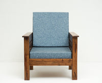 Delhi Sheesham Wood 5 Seater Sofa With Coffee Table-3+1+1+Table - sofa - Furniselan - Teak-Finish