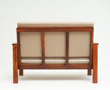 Delhi Sheesham Wood 5 Seater Sofa With Coffee Table-3+2+Table - sofa - Furniselan -  Maple-Finish