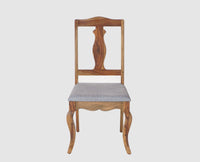 Denmark 4 Seater Dining Set  With 4 Chairs Furniselan - Teak-Finish