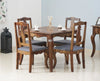 Denmark 4 Seater Dining Set With 4 Chairs - FurniselanFurniselan
