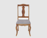 Denmark 6 Seater Dining Set With 6 Chairs - Furniselan - Teak-Finish