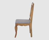Denmark 6 Seater Dining Set With 6 Chairs - Furniselan - Teak-Finish