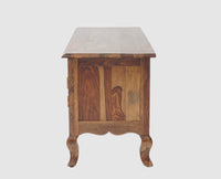 Denmark Entertainment Unit Tv Cabinet Two Door - Furniselan  - Teak-Finish