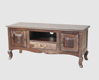 Denmark Entertainment Unit Tv Cabinet Two Door - Furniselan -  Grey-Finish  