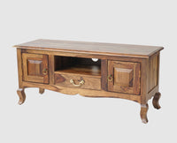 Denmark Entertainment Unit Tv Cabinet Two Door - Furniselan  - Teak-Finish