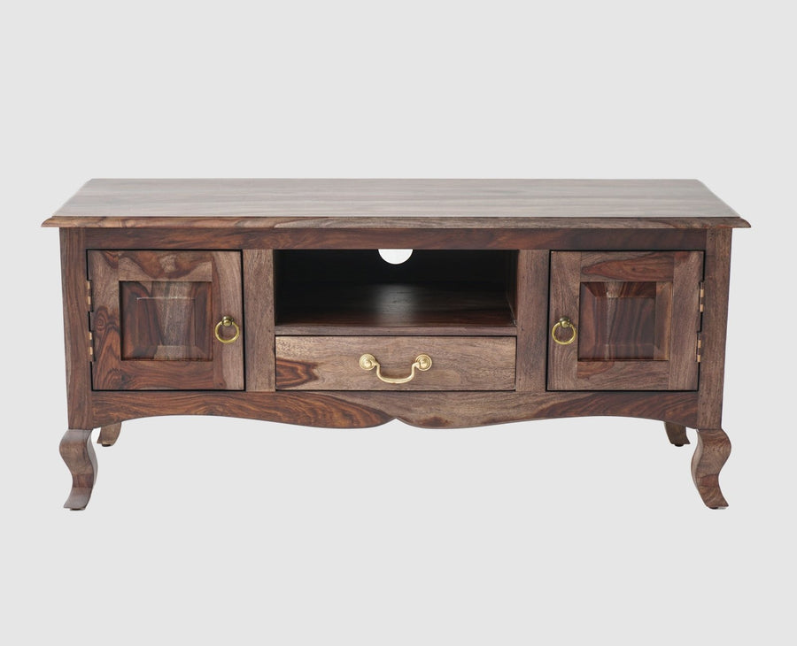 Denmark Entertainment Unit Tv Cabinet Two Door - Furniselan -  Grey-Finish  