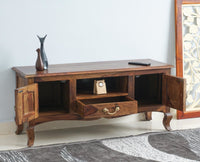 Denmark Entertainment Unit Tv Cabinet Two Door - Furniselan  - Teak-Finish