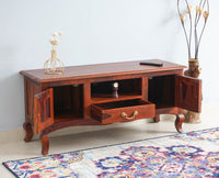 Denmark Entertainment Unit Tv Cabinet Two Door - Furniselan - Maple-Finish