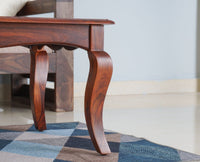 Denmark Sheesham Wood Coffee Table Furniselan - Maple-Finish