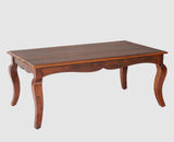 Denmark Sheesham Wood Coffee Table Furniselan - Maple-Finish