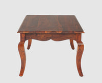 Denmark Sheesham Wood Coffee Table Furniselan - Maple-Finish