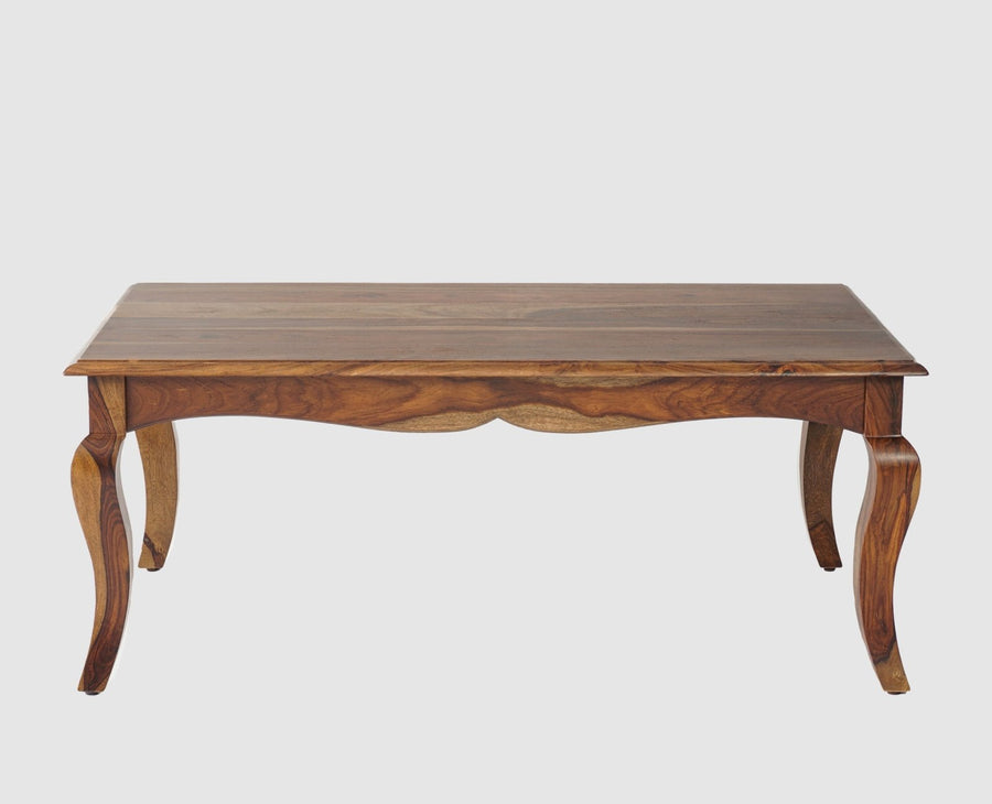 Denmark Sheesham Wood Coffee Table Furniselan - Teak-Finish