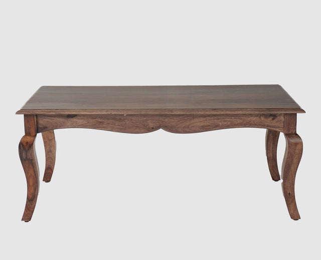 Denmark Sheesham Wood Coffee Table Furniselan - Grey-Finish