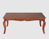Denmark Sheesham Wood Coffee Table Furniselan - Maple-Finish