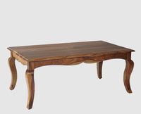 Denmark Sheesham Wood Coffee Table Furniselan - Teak-Finish