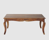 Denmark Sheesham Wood Coffee Table Furniselan - Teak-Finish