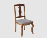 Denmark Sheesham Wood Dining Chair Set - Dining Chair - Furniselan - Teak-Finish