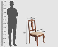 Denmark Sheesham Wood Dining Chair Set - Dining Chair - Furniselan - Grey-Finish