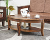 Denmark Sheesham Wood Oval Coffee Table - FurniselanFurniselan