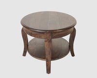 Denmark Sheesham Wood Oval Coffee Table Furniselan - Grey-Finish