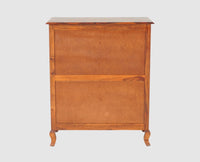 Denmark Sheesham Wood Shoe Rack Furniselan - Maple-Finish