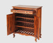 Denmark Sheesham Wood Shoe Rack - Furniselan